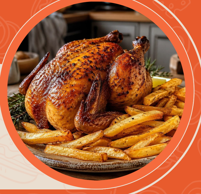 Kids chicken and chips